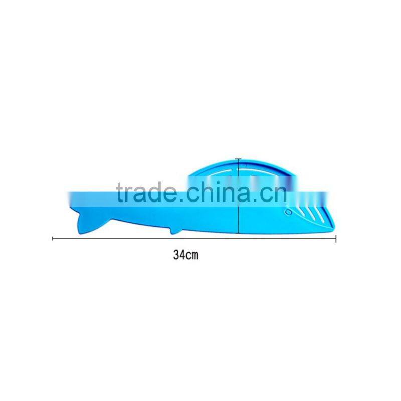 Creative Whale Shape Lever Drainage Rack Wash Rice Is Rice Washing Sieve Kitchen Gadgets Multicolor