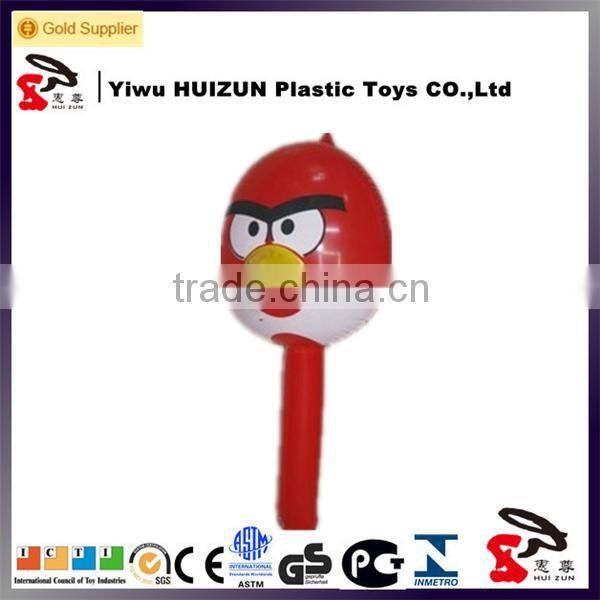 High quality PVC inflatable stick toys, inflatable animal stick for promotion