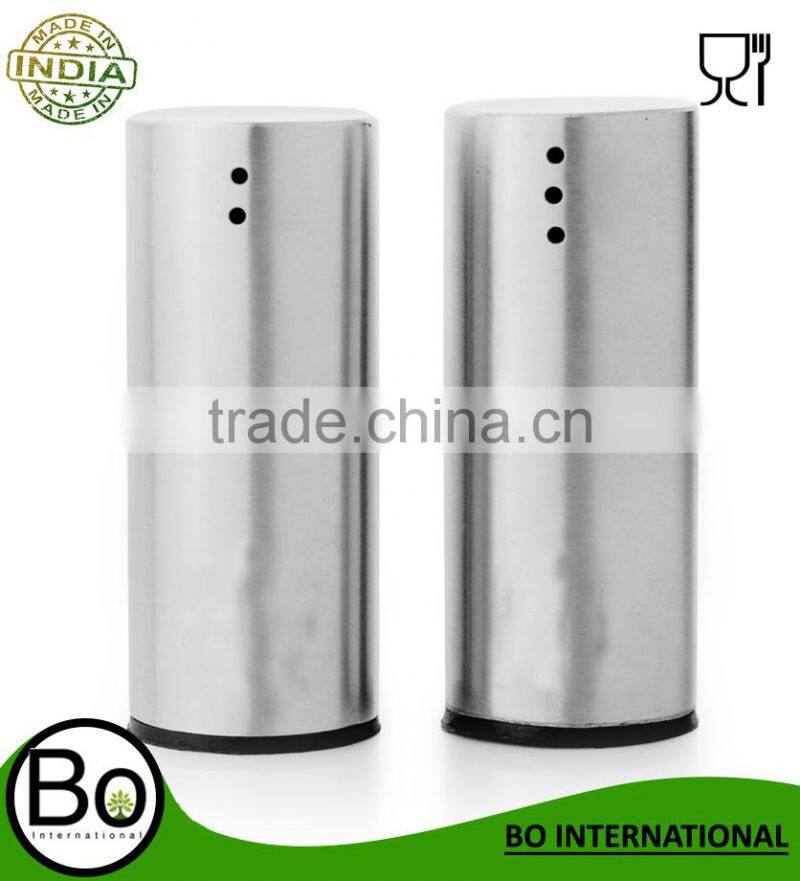 Stainless Steel Silver Stainless Steel Sober Salt And Pepper