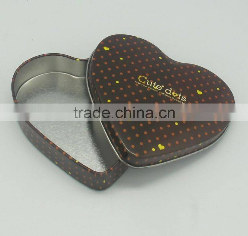 heart shape chocolate packaging tin box heart shaped chocolate box