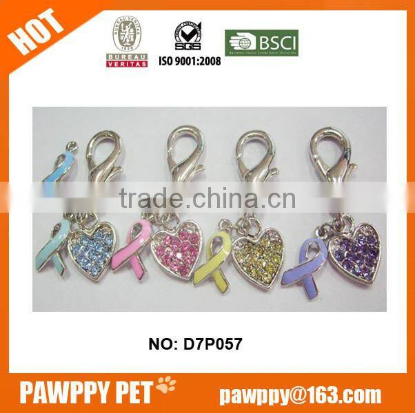 Heart Shape dog charms