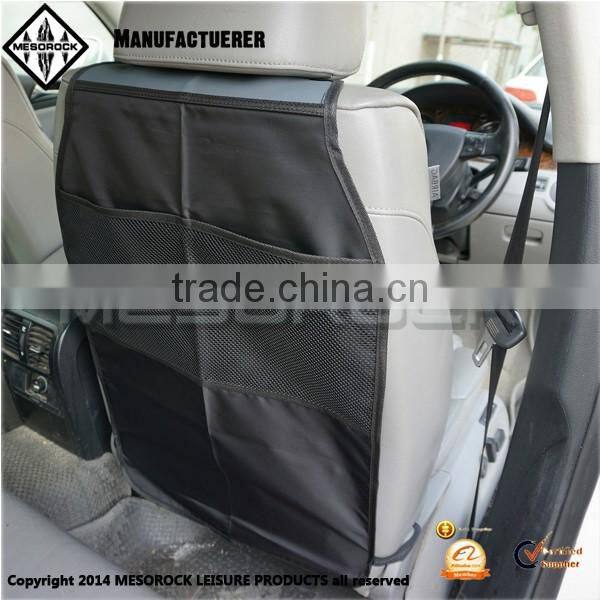 Car Rear Seat Cover Backseat Organizer Seat Car Kick Mat
