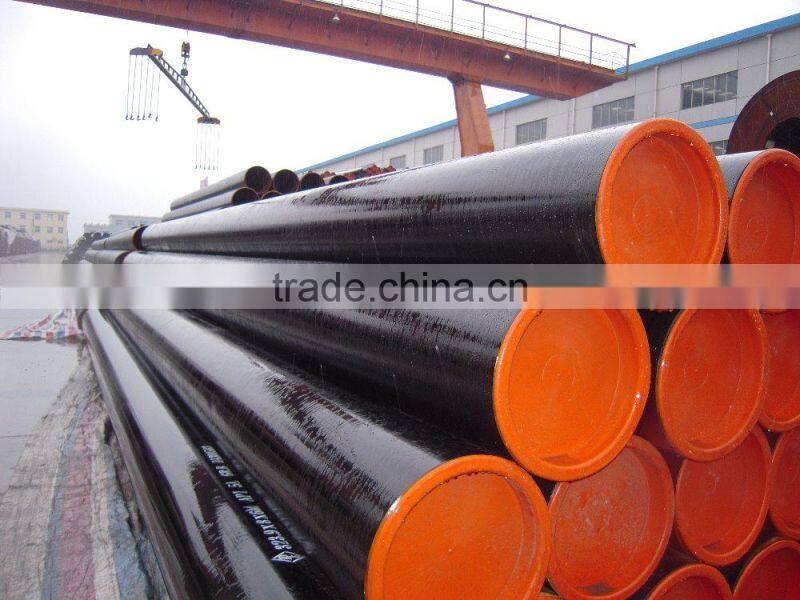 ASTM Straight Seam Welded Steel Pipe /Galvabized steel pipe/gas and oil pipe