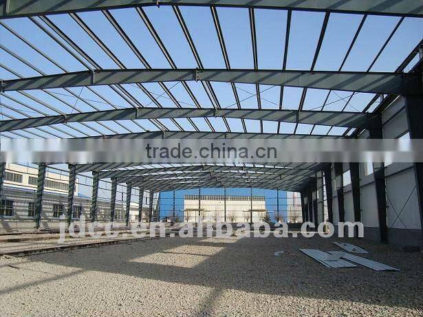 modern steel aircraft hangar