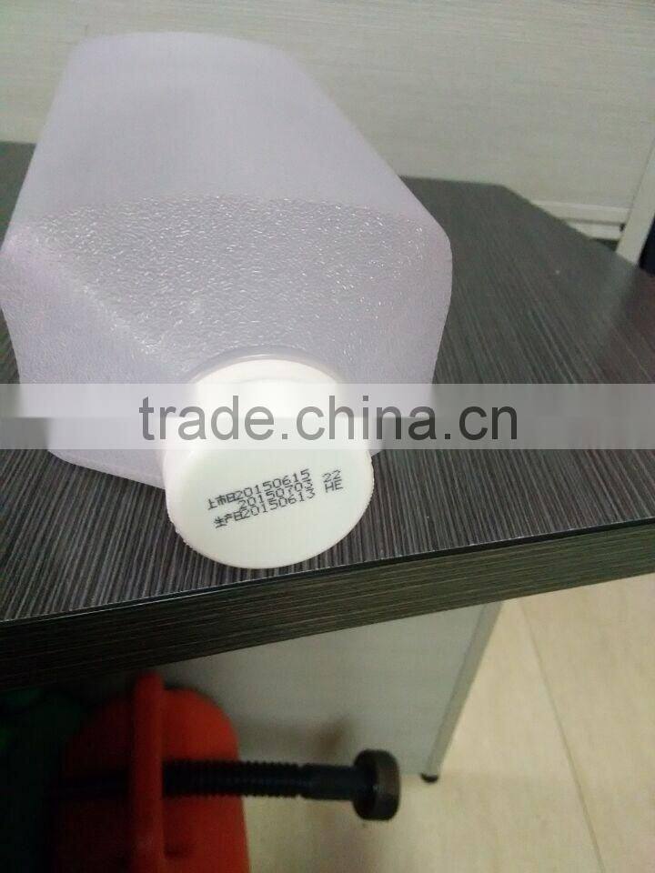 OEM Blow Molding plastic HDPE milk bottle Square Plastic Juice Bottle for sale