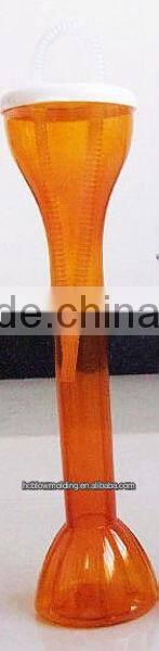 plastic beverage bottle