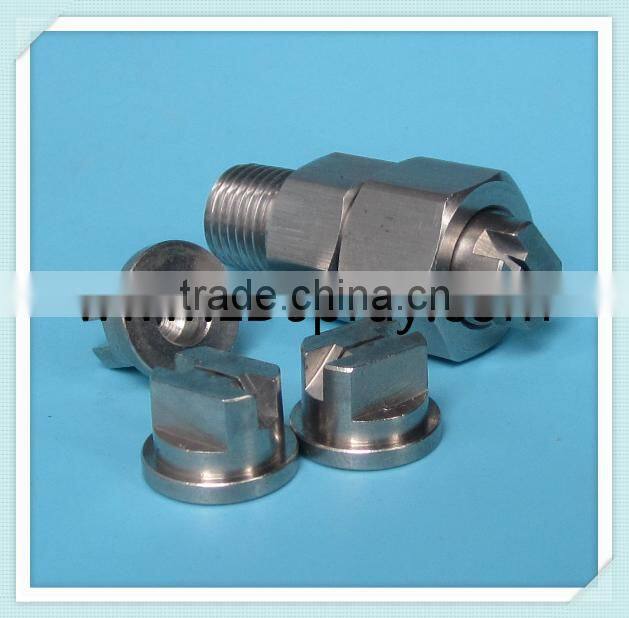 Stainless steel SS SJVE GLQ SJVC flat fan spray injector water nozzles
