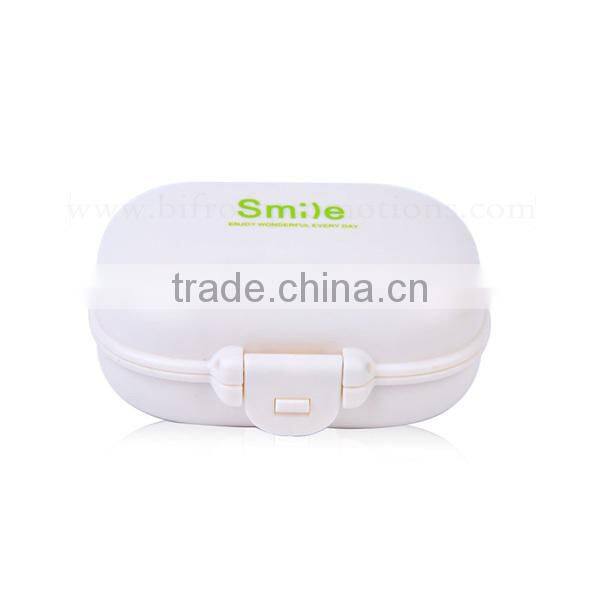 Smart 4 Compartments Plastic Pill Box