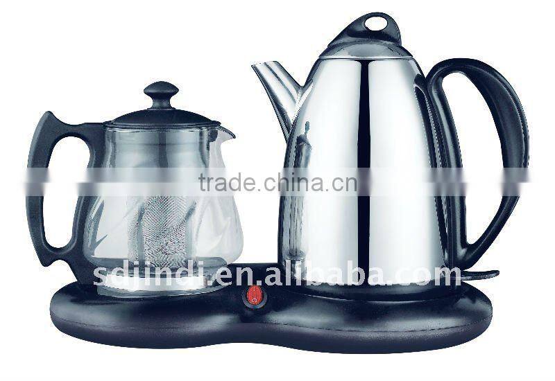 1.0L small electric kettle and teapot set