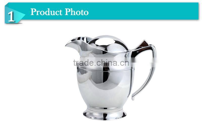Restaurant useABS Chromed Plated stainless steel insulate thermos sauce jug(OSUA)