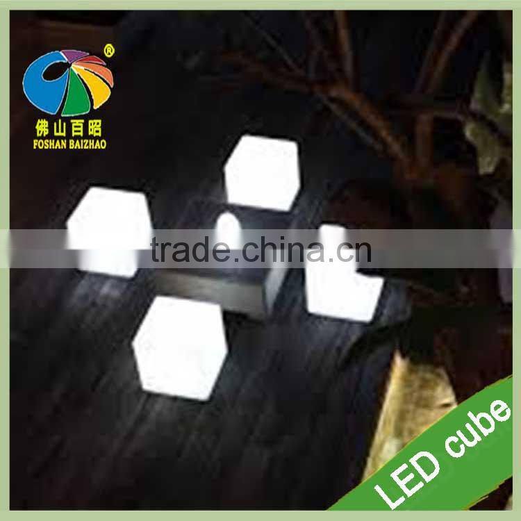 Garden Led Seat Light Waterproof Led Light Cube