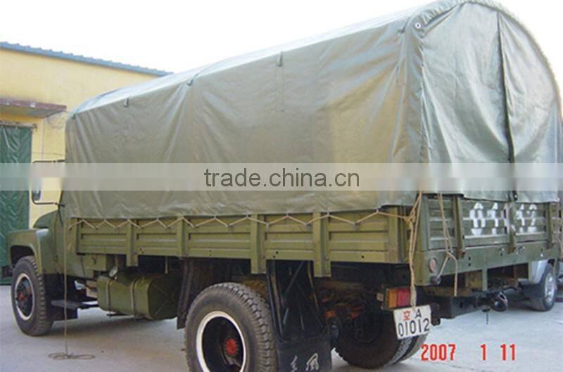 18oz heat resistant pvc tarpaulin for custom made pvc trailer cover