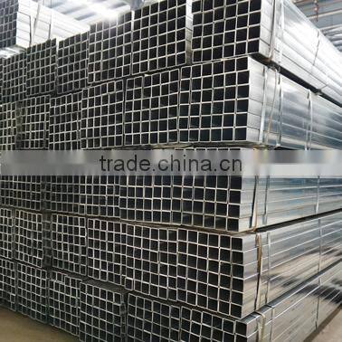 40*60*1.1mm mild pre galvanised rectangular hollow section