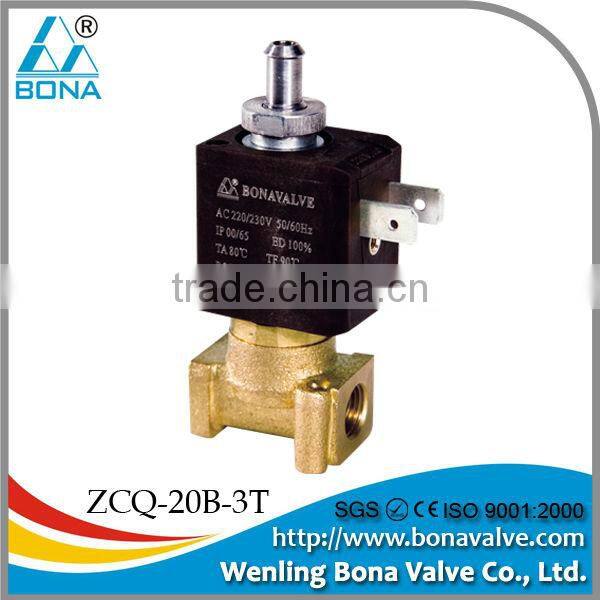 Bona 3/8" AC220V Steam Autoclave Sterilizer solenoid valve ZCQ-9313
