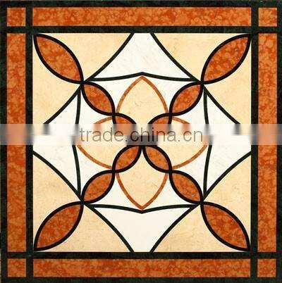 Hotle marble floor medallions patterns