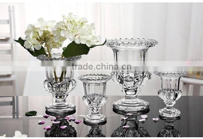 Wedding Centerpiece flower arranging accessories clear glass flower vase