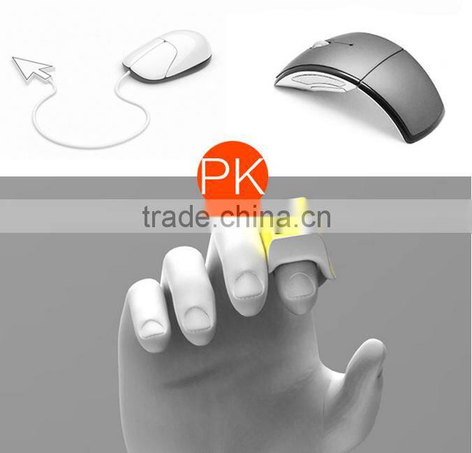 2016 New Fasional Cool 3D Finger Mouse Ring 3D Mouse Motion Sensing Remote Control Wearable Ring Mouse