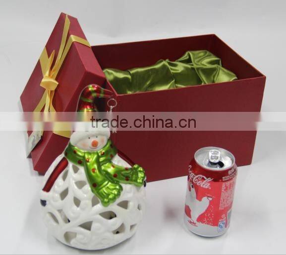 Christmas Luminary with Flameless LED Candle