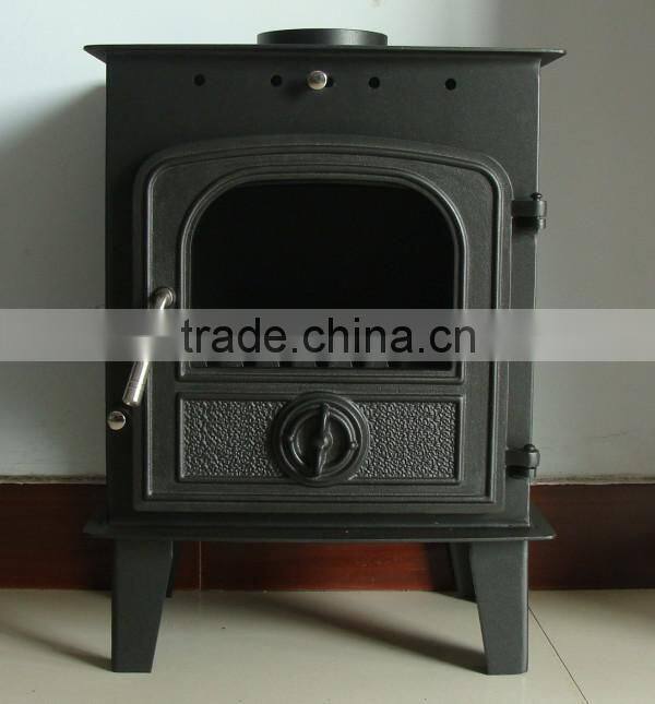 modern indoor gaz cast iron wood burning stove