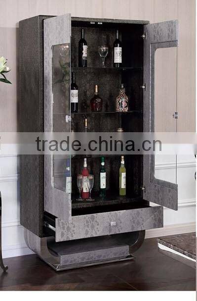 Wine Display Cabinet / MDF wine cabinet