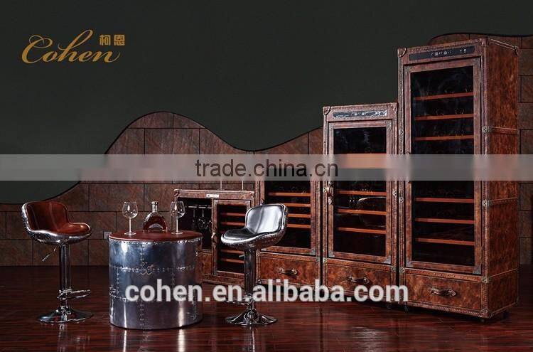 2016 Latest super cheap but high quality adjustable swivel chair with aluminium coating back party furniture