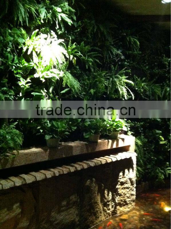 2015 High Quality Factory price Plastic/Artificial Plant Wall decorative wall hanging