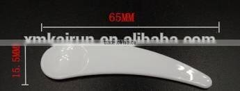 disposable plastic cosmetic spoon scoop Length 6.5cm