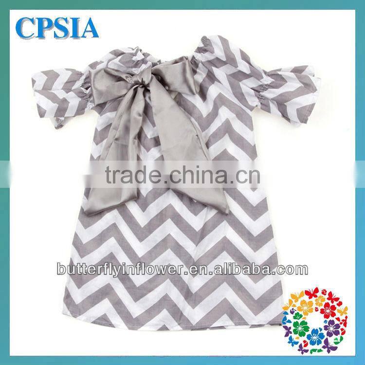 cotton chevron dress fashion summer stylish baby clothes cotton dressess baby christening dresses baby cotton frock