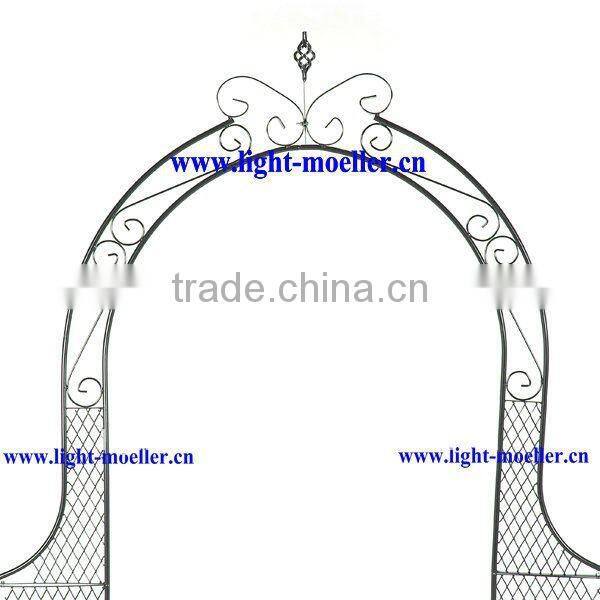 wrought iron garden arch LMGR-51004