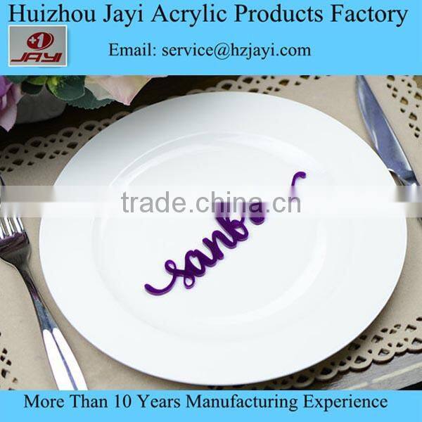 Personalized clear acrylic wishing well box for wedding or baby shower