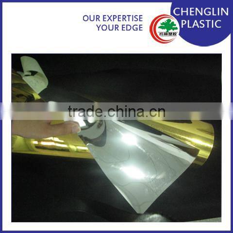 blister rigid gold pvc film