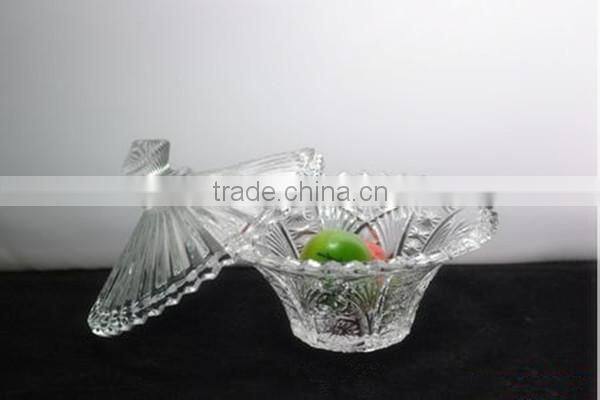 high quality glass dessert bowls for promotion