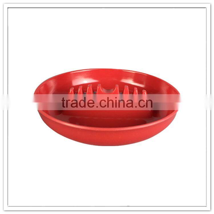 Meet European safety standard 2 sections teeth divided ashtray plastic without printing