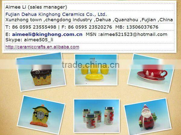 Tea,Sugar or Coffee canister for christmas