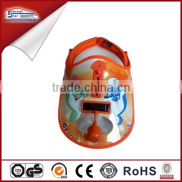 Solar fan cap,Solar cooling cap