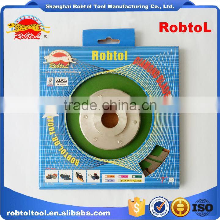 7" 180mm Aluminum Flange Diamond Blade Turbo Deep Tooth Triangle Grinding Wheel Stone Tile Saw Blade Cutting Marble Abrasive