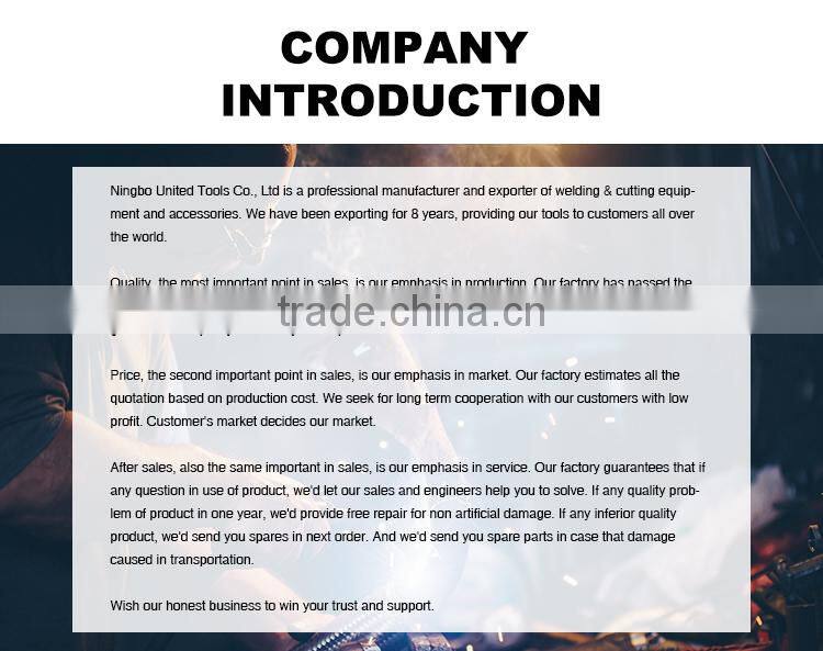 UWELD UW-1210 Ningbo Premium brass handle 18/90 18" gas cutting torch welding oxygen acetylene propane