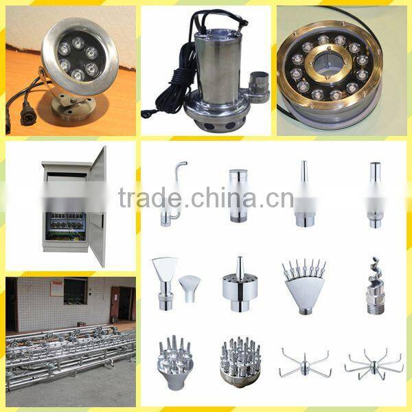 12 years professional factory to make music fountain for government project