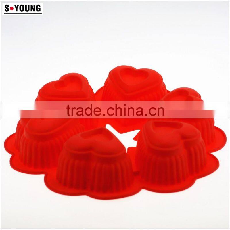 11200 Gingerbread House shape Silicone cake mold