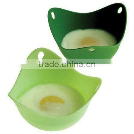 Non-toxic microwave silicone egg poachers, egg cooker