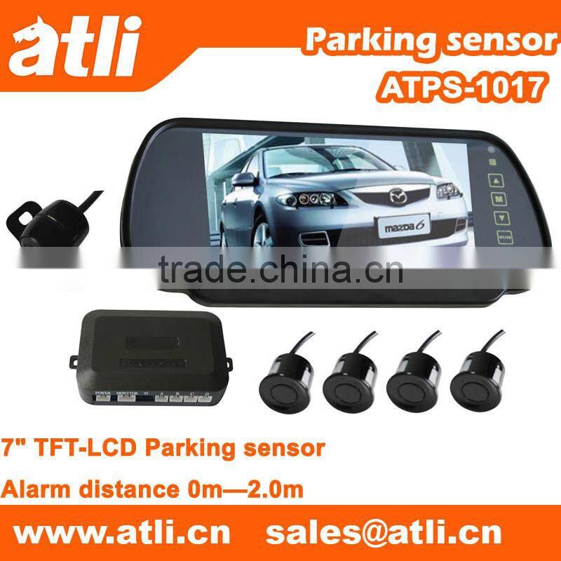 7" TFT-LED front car distance sensor
