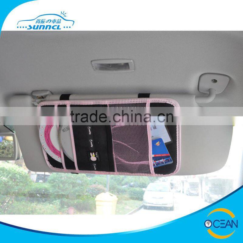 Polyester Car Seat Back Organizer , Car Hanging Bag for Travel