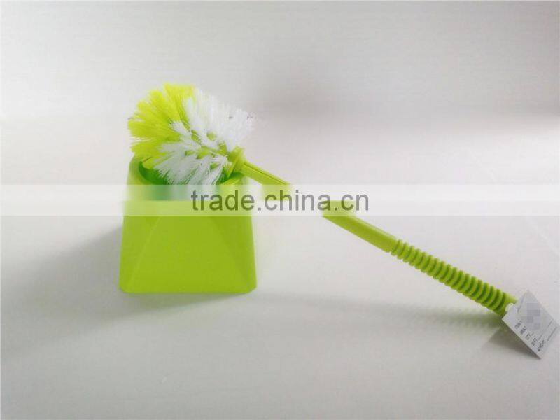 Plastic Toilet Bowl Brush with holder