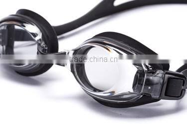 Professional customed anti-fog sports swim pool unisex best waterproof silicone adjustable swimming goggles with degree