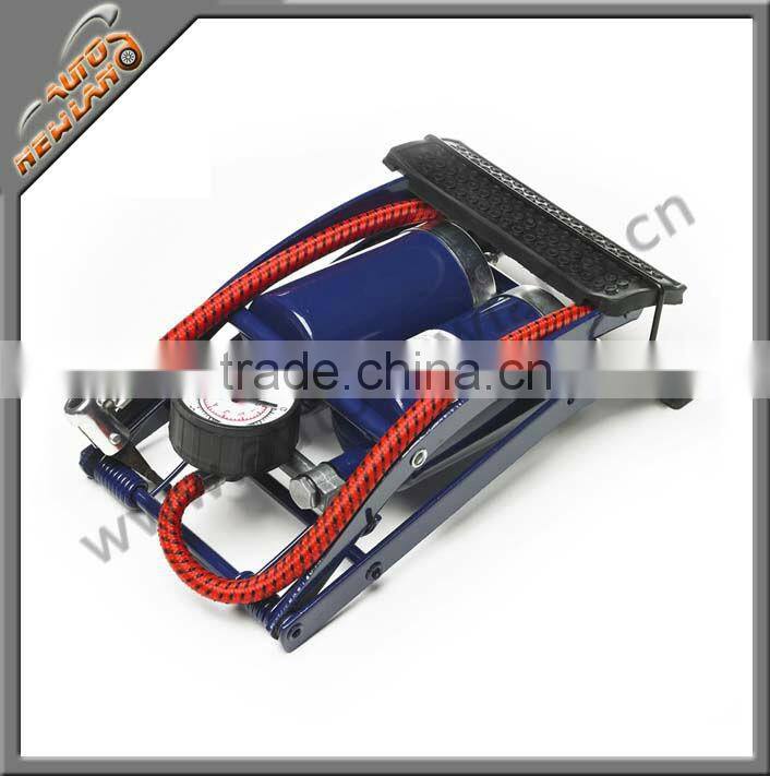 Double Cylinders Car Tire Inflator Pump Foot Pump