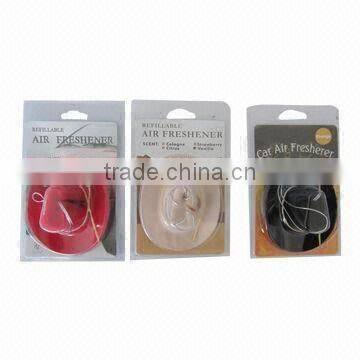 2015 new product custom make hanging cowboy hat car air freshener wholesale