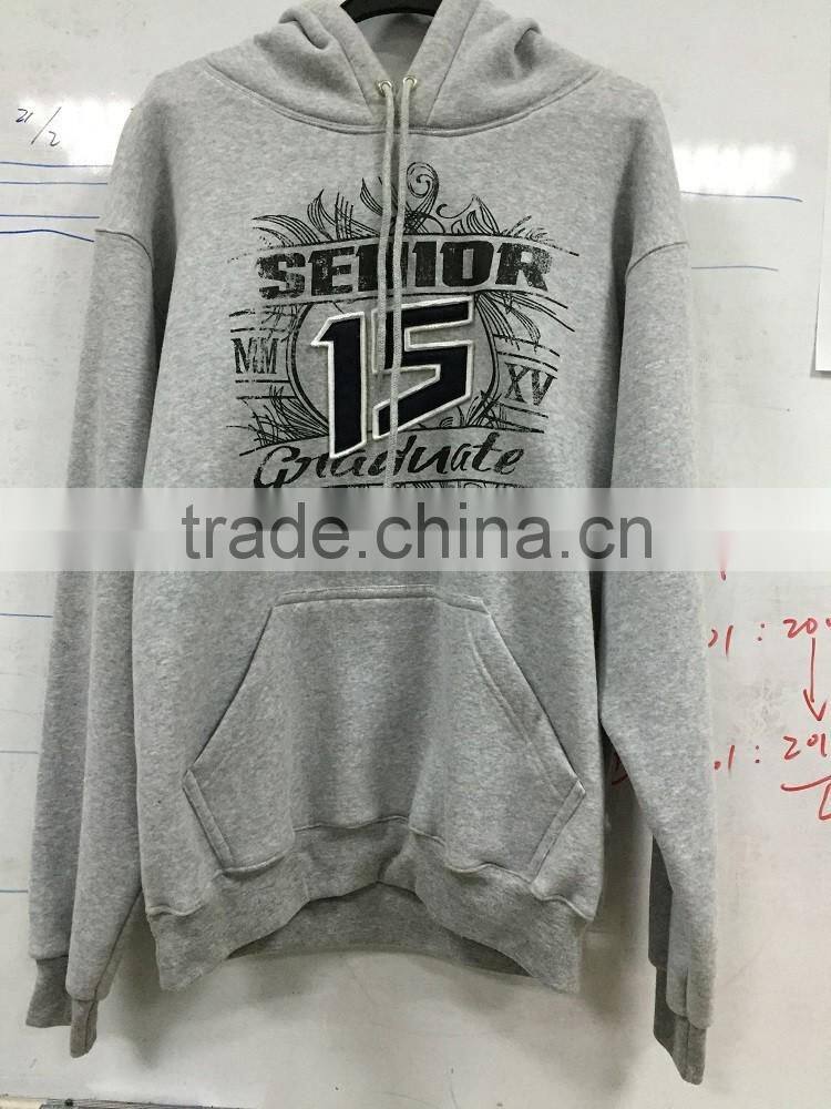 OEM mens causual style pullover sweatshirt oversized light 100% fleece pullover hoodies