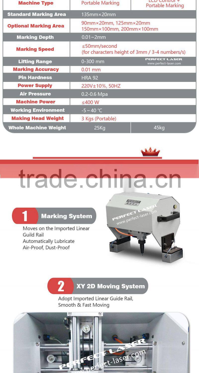 Factory Handheld Stylus Engraver for Metal PEQD-030E