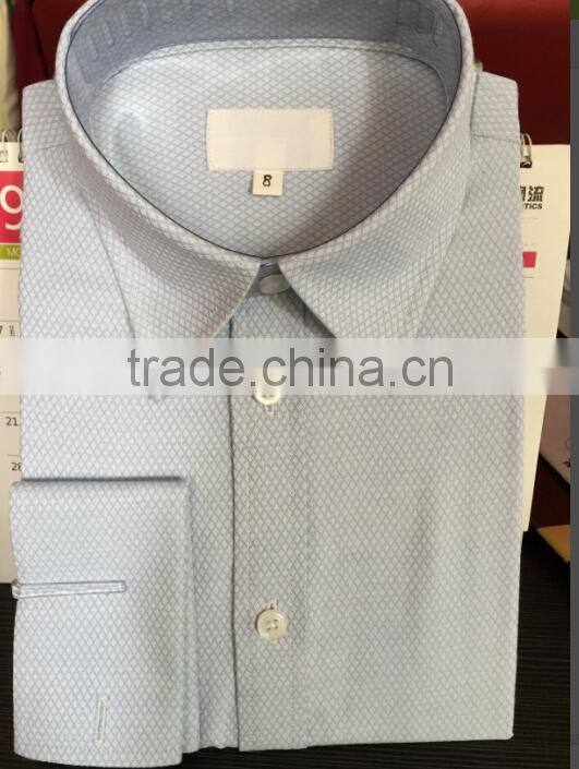 Boys cotton dobby shirt for man dress shirts