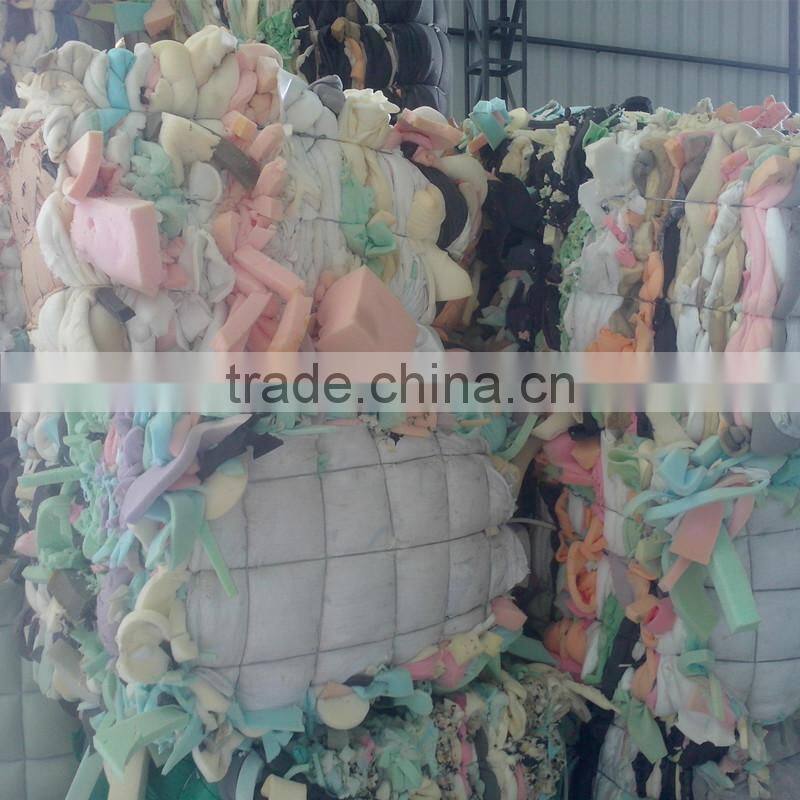 Furniture / mattress foam scrap PU foam scrap bra foam scrap( pure colour &Mix colour)